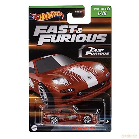 Fast & Furious Hot Wheels Silver Series Die-Cast Vehicles 1/64 979P