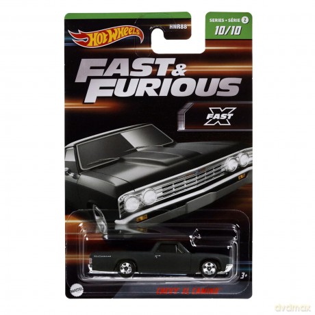 Fast & Furious Hot Wheels Silver Series Die-Cast Vehicles 1/64 979P