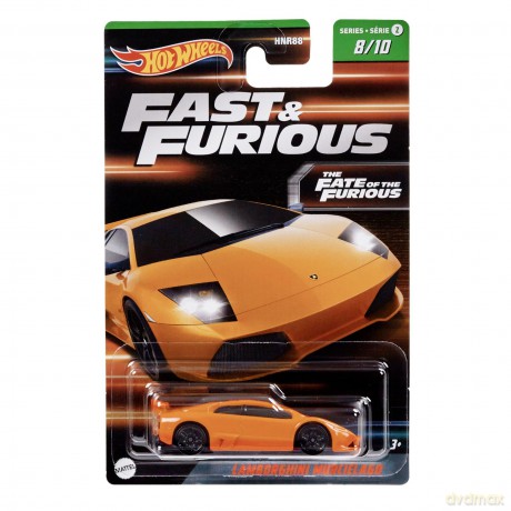 Fast & Furious Hot Wheels Silver Series Die-Cast Vehicles 1/64 979P