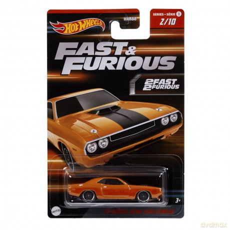 Fast & Furious Hot Wheels Silver Series Die-Cast Vehicles 1/64 979P