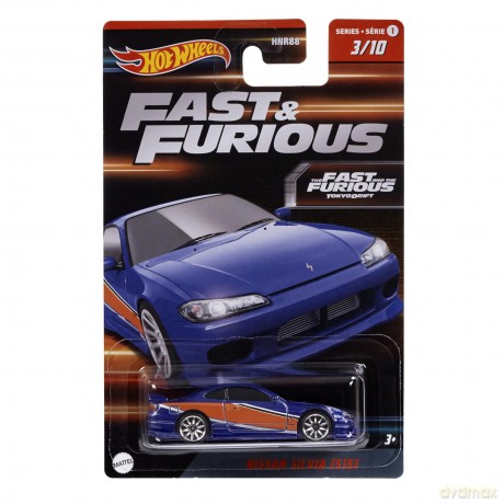 Fast & Furious Hot Wheels Silver Series Die-Cast Vehicles 1/64 979P
