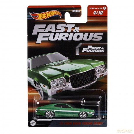 Fast & Furious Hot Wheels Silver Series Die-Cast Vehicles 1/64 979P