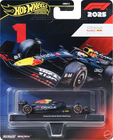 Formula 1 Hot Wheels Premium Die-Cast Vehicle 1:64 Team Red Bull: Driver 1