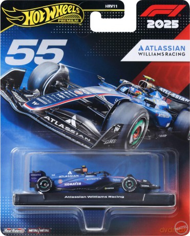 Formula 1 Hot Wheels Premium Die-Cast Vehicle 1:64 Team Williams: Driver 1