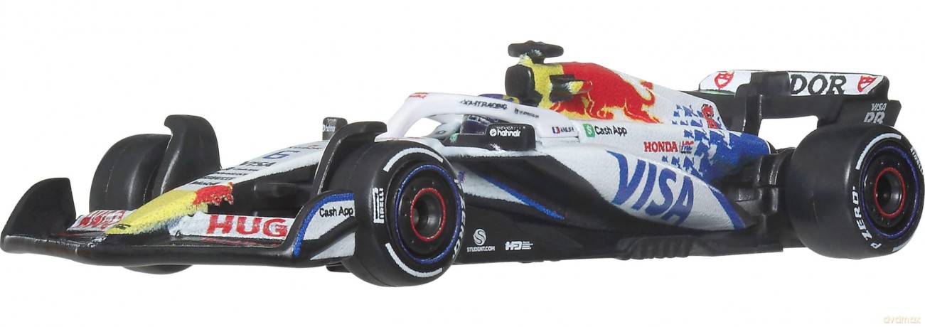 Formula 1 Hot Wheels Premium Die-Cast Vehicle 2-Pack 1:64 Team Visa Cash App Racing Bulls