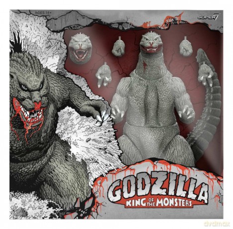 Godzilla (1989) Toho Ultimates Action Figure - Godzilla (Greyscale Comic Book - Thirsty for Blood) 24 cm [FIGURKA]