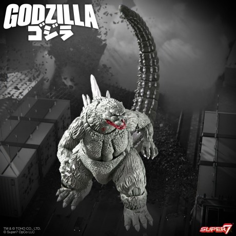Godzilla (1989) Toho Ultimates Action Figure - Godzilla (Greyscale Comic Book - Thirsty for Blood) 24 cm [FIGURKA]