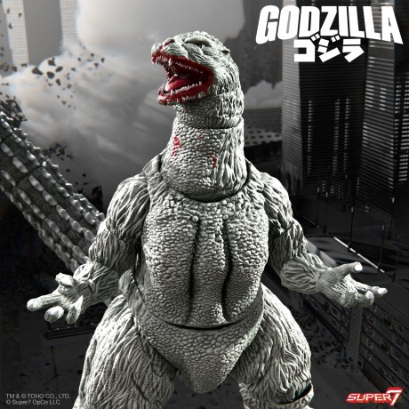 Godzilla (1989) Toho Ultimates Action Figure - Godzilla (Greyscale Comic Book - Thirsty for Blood) 24 cm [FIGURKA]