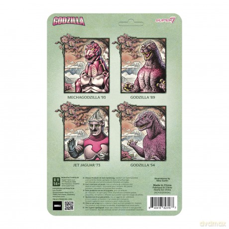 Godzilla Toho ReAction Action Figure Godzilla '89 (Cherry Blossom Festival) [FIGURKA]