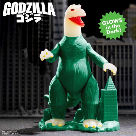 Godzilla Toho ReAction Action Figure Godzilla Model Kit (Glow) 10 cm [FIGURKA]