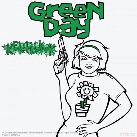 Green Day ReAction Action Figure Kerplunk Girl [FIGURKA]