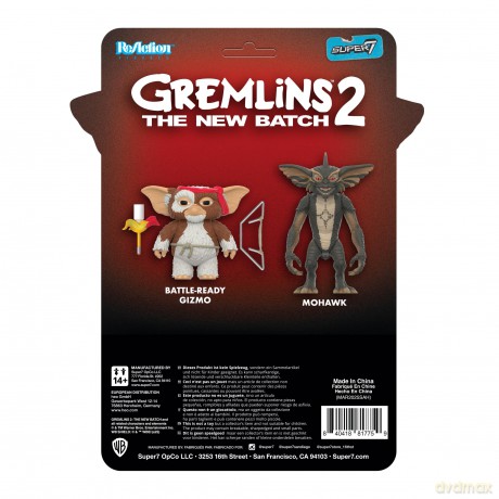 Gremlins ReAction Action Figure - Mohawk (Character Card) 23 cm [FIGURKA]