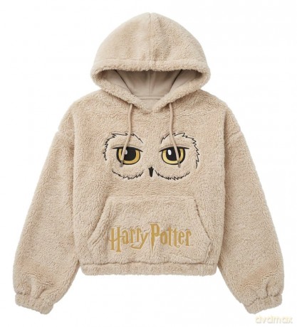 Harry Potter Hooded Sweater Hedwig Size M