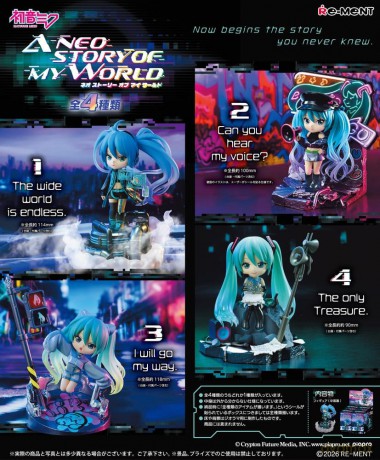 Hatsune Miku Mini Figures Neo Story 12 cm Blind Box [FIGURKA]