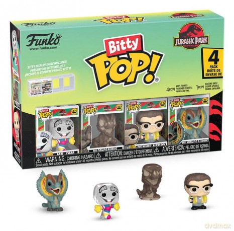 Jurassic Park Bitty POP! Vinyl Figure 4-Pack Mr. DNA 2,5 cm [FIGURKA]