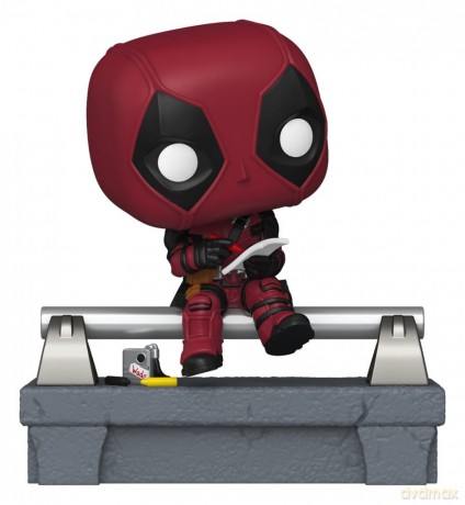 Marvel POP! Deluxe Vinyl Figure Deadpool on Bridge 9 cm [FIGURKA]