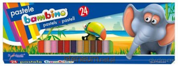 Pastele 24 kolory BAMBINO