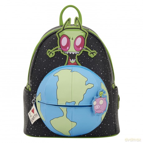 Nickelodeon by Loungefly Mini Backpack Invader Zim Glow