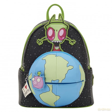 Nickelodeon by Loungefly Mini Backpack Invader Zim Glow