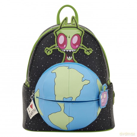 Nickelodeon by Loungefly Mini Backpack Invader Zim Glow