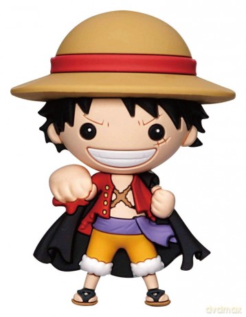 One Piece 3D Foam Magnet Luffy with Cape