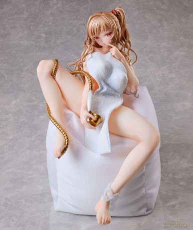 Original Character PVC Figure Girl in the Bath [Cushion Ver.] Illustration by Ponzu 26 cm [FIGURKA]