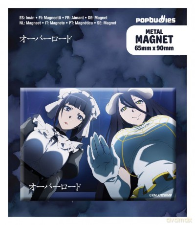 Overlord Fridge Magnet Narberal & Albedo