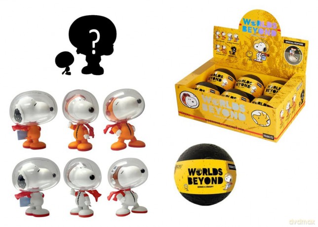 Peanuts Figures Worlds Beyond Snoopy Capsule