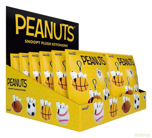 Peanuts Super Duper Plush Keychain Blind Bags Wave 1A