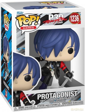 Persona 3 POP! Games Vinyl Figure Male Protagonist (Makoto) 9 cm [FIGURKA]