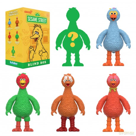 Sesame Street (Big Birds from Around the World) Action Figure Blind Box Wave 5 [FIGURKA]