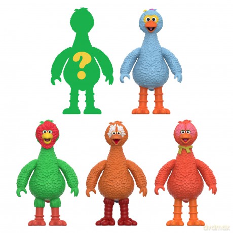 Sesame Street (Big Birds from Around the World) Action Figure Blind Box Wave 5 [FIGURKA]