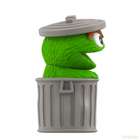 Sesame Street Fun! Fun! Soft Vinyl Figur Wave 01 - Oscar the Grouch 18 cm [FIGURKA]
