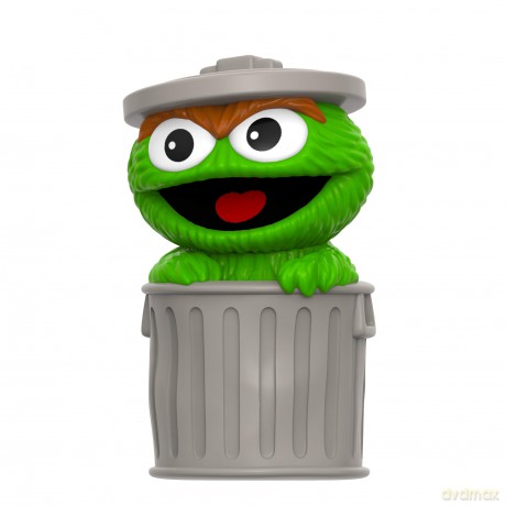 Sesame Street Fun! Fun! Soft Vinyl Figur Wave 01 - Oscar the Grouch 18 cm [FIGURKA]