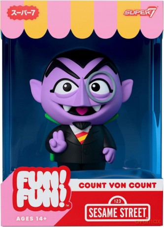 Sesame Street Fun! Fun! Vinyl Figure Wave 01 - Count von Count 18 cm [FIGURKA]
