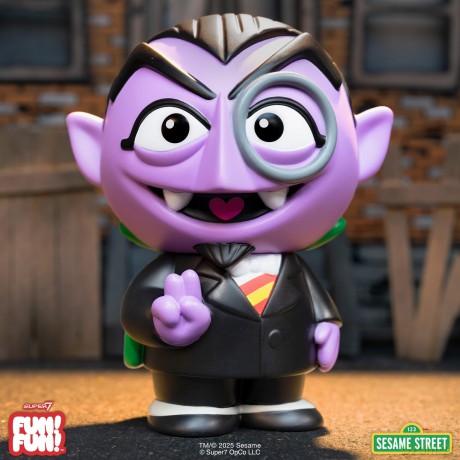 Sesame Street Fun! Fun! Vinyl Figure Wave 01 - Count von Count 18 cm [FIGURKA]