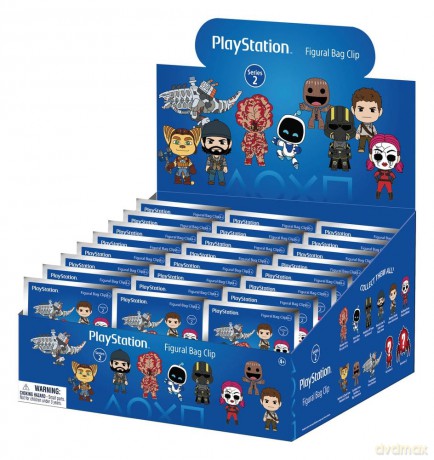 Sony PlayStation 3D Foam Bag Clips Series 2
