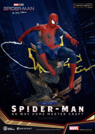 Spider-Man: No Way Home Master Craft Statue The Amazing Spider-Man 35 cm [FIGURKA]