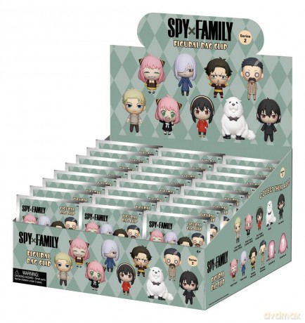 Spy x Family 3D Foam Bag Clips Series 2