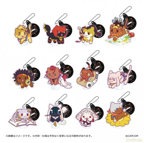 Street Fighter 6 Acrylic Keychain NECO! Blind Box