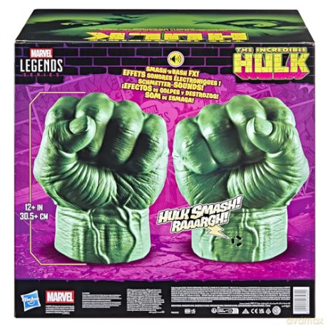 The Incredible Hulk Marvel Legends Premium Roleplay Fists