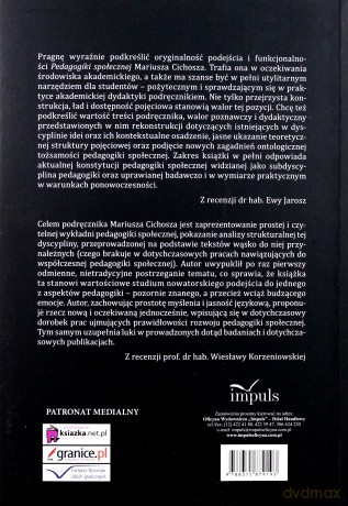 Pedagogika społeczna. Zarys problematyki [KSIĄŻKA]