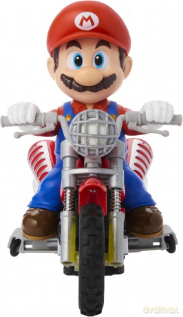 The Super Mario Galaxy Movie Hot Wheels RC Vehicle Mario Wheelie Motocross