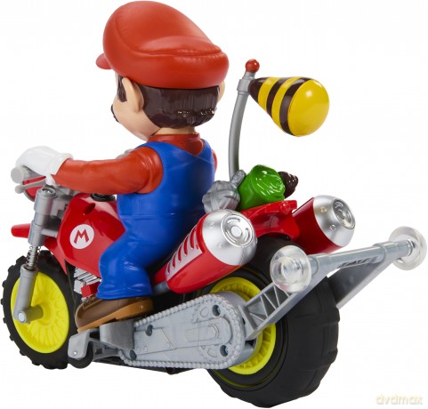 The Super Mario Galaxy Movie Hot Wheels RC Vehicle Mario Wheelie Motocross