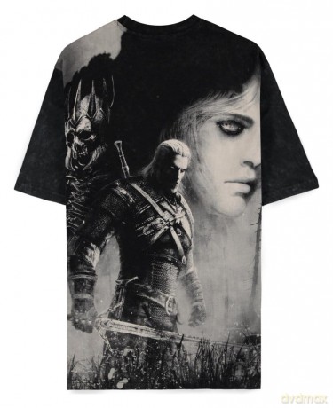 The Witcher T-Shirt Geralt and Yennefer S