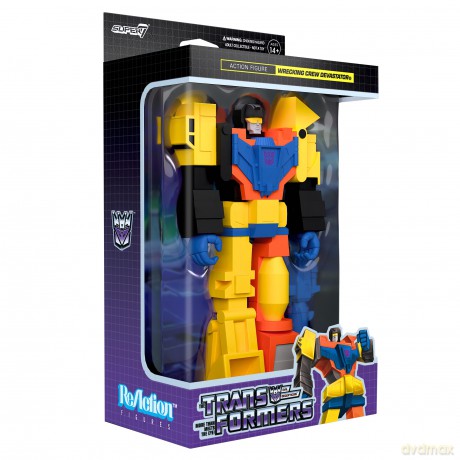 Transformers ReAction Action Figure Devastator 10 cm [FIGURKA]