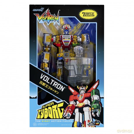 Voltron Super Cyborg Action Figure Voltron (Clear) 35 cm [FIGURKA]