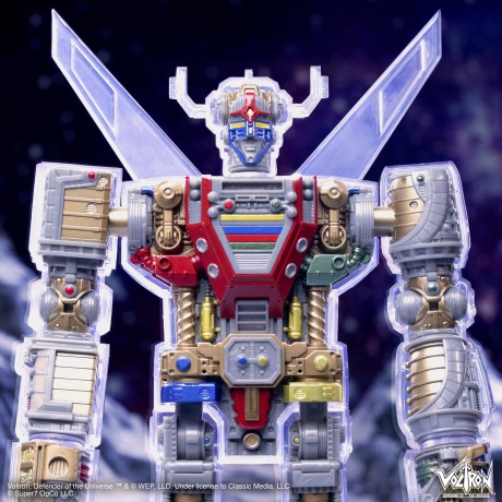 Voltron Super Cyborg Action Figure Voltron (Clear) 35 cm [FIGURKA]
