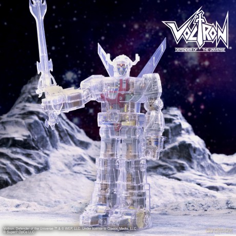 Voltron Super Cyborg Action Figure Voltron (Clear) 35 cm [FIGURKA]