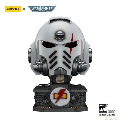 Warhammer 40,000 Helmet with Display Stand White Scars MkX 44 cm [FIGURKA]